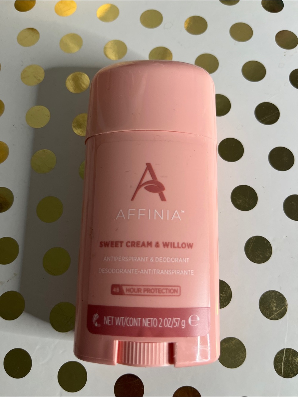 Melaleuca Sweet Cream & Willow Antiperspirant Deodorant - Pink